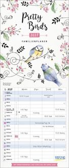 Produktbild Familienplaner Pretty Birds 2027