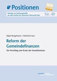 Bild vom Artikel Reform der Gemeindefinanzen vom Autor Ralph Brügelmann