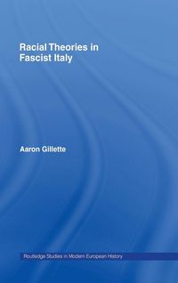 Produktbild: Racial Theories in Fascist Italy
