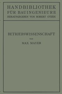 Produktbild: Betriebswissenschaft