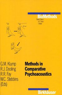Produktbild: Methods in Comparative Psychoacoustics