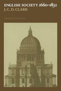 Produktbild: English Society, 1660 1832