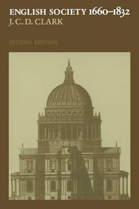 Produktbild: English Society, 1660 1832