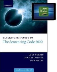 Produktbild: Blackstone's Guide to the Sentencing Code 2020 Digital Pack