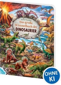 Produktbild: Das gro&szlig;e Wimmelbuch der Dinosaurier