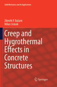 Produktbild: Creep and Hygrothermal Effects in Concrete Structures