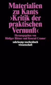 Produktbild: Materialien zu Kants &raquo;Kritik der praktischen Vernunft&laquo;