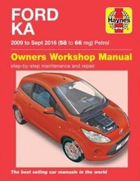 Produktbild: Ford Ka (09-Sept'16) 58 to 66 reg