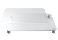 Produktbild: Herdabdeckplatte Universal Mod. Transparent, 2er Set, f&uuml;r alle Herdarten geeignet
