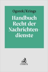 Produktbild: Handbuch Recht der Nachrichtendienste
