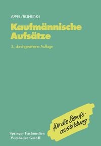 Produktbild: Kaufm&auml;nnische Aufs&auml;tze