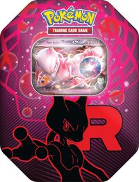 Produktbild: Pok&eacute;mon-Sammelkartenspiel: Tin-Box Team Rocket: Team Rockets Mewtu-ex