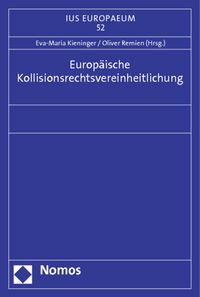 Produktbild: Europ&auml;ische Kollisionsrechtsvereinheitlichung