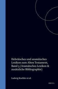 Produktbild: Hebr&auml;isches Und Aram&auml;isches Lexikon Zum Alten Testament, Band 5