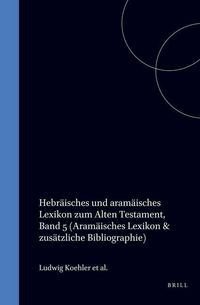 Produktbild: Hebr&auml;isches Und Aram&auml;isches Lexikon Zum Alten Testament, Band 5