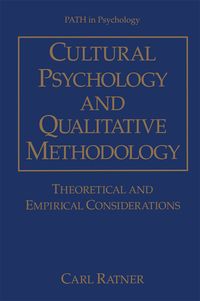Produktbild: Cultural Psychology and Qualitative Methodology
