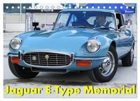 Produktbild: Jaguar E-Type Memorial (Tischkalender 2026 DIN A5 quer), CALVENDO Monatskalender