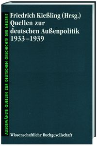 Produktbild: Quellen zur deutschen Aussenpolitik 1933-1939