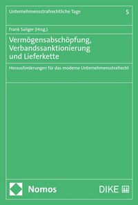 Produktbild: Verm&ouml;gensabsch&ouml;pfung, Verbandssanktionierung und Lieferkette