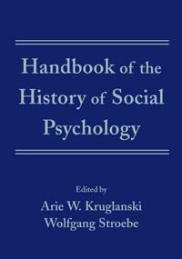 Produktbild: Handbook of the History of Social Psychology
