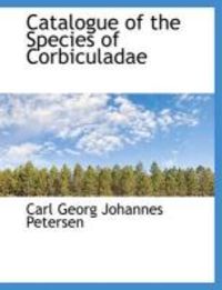 Produktbild: Catalogue of the Species of Corbiculadae