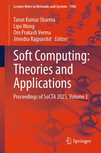 Produktbild: Soft Computing: Theories and Applications