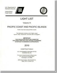 Produktbild: Light List, 2010, V. 6, Pacific Coast and Outlying Pacific Islands
