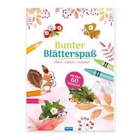 Produktbild: Tr&ouml;tsch Malbuch Bastelbuch Bunter Bl&auml;tterspa&szlig; Wald Malen Basteln Gestalten