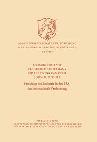 Produktbild: Forschung und Industrie in den USA - ihre internationale Verflechtung