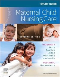 Produktbild: Lowdermilk, D: Study Guide for Maternal Child Nursing Care
