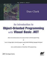 Produktbild: An Introduction to Object-Oriented Programming with Visual Basic .NET