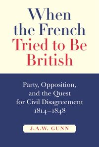 Produktbild: Gunn, J: When the French Tried to Be British