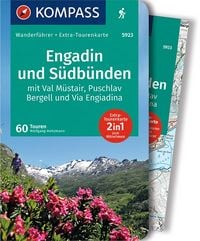 Produktbild: KOMPASS Wanderf&uuml;hrer Engadin und S&uuml;db&uuml;nden, 60 Touren