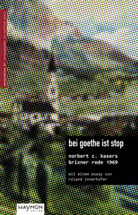 Produktbild: Bei goethe ist stop