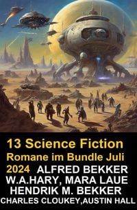 Produktbild: 13 Science Fiction Romane im Bundle Juli 2024