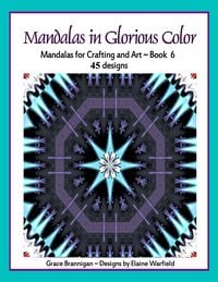 Produktbild: Mandalas in Glorious Color Book 6 (Art in Color, #6)