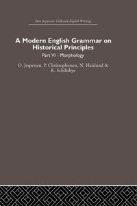 Produktbild: A Modern English Grammar on Historical Principles