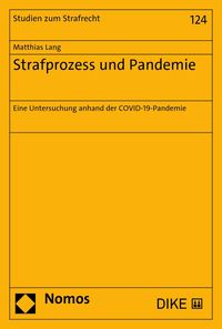 Produktbild: Strafprozess und Pandemie