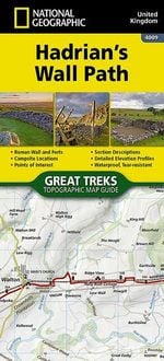 Produktbild: Hadrian's Wall Path Trail Map (4009)