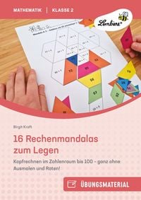 Produktbild: 16 Rechenmandalas zum Legen