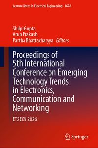 Produktbild: Proceedings of 5th International Conference on Emerging Technology Trends in Electronics, Communication and Networking