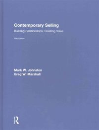Produktbild: Contemporary Selling: Building Relationships, Creating Value
