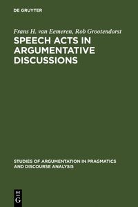 Produktbild: Speech Acts in Argumentative Discussions