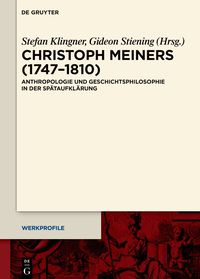 Produktbild: Christoph Meiners (1747&ndash;1810)