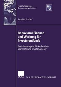 Produktbild: Behavioral Finance und Werbung f&uuml;r Investmentfonds