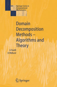 Produktbild: Domain Decomposition Methods - Algorithms and Theory