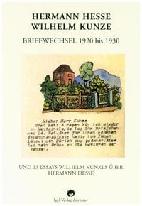 Produktbild: Hermann Hesse - Wilhelm Kunze. Briefwechsel 1920-1930
