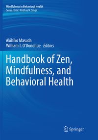 Produktbild: Handbook of Zen, Mindfulness, and Behavioral Health