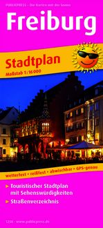 Produktbild: Freiburg. Stadtplan