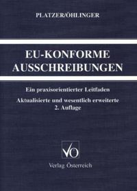 Produktbild: EU-konforme Ausschreibungen